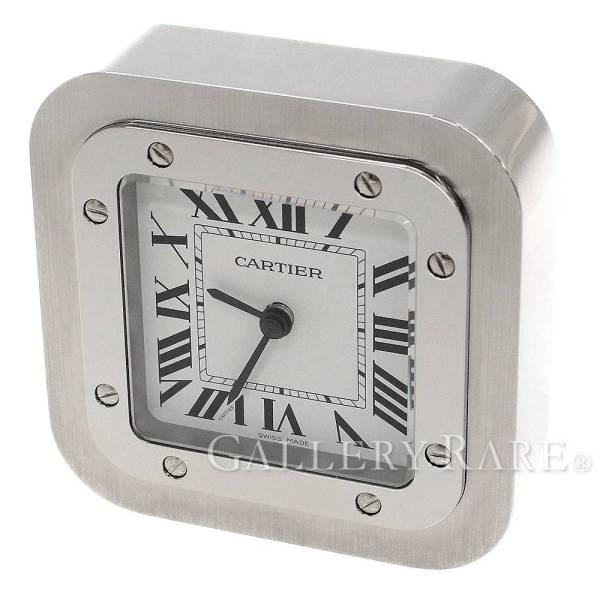 カルティエ サントスドゥカルティエ テーブルオクロック 置き時計 W0100150 Cartier 時計 クォーツ カルティエ サントスドゥカルティエ テーブルオクロック 置き時計 W0100150 Cartier 時計 クォーツ