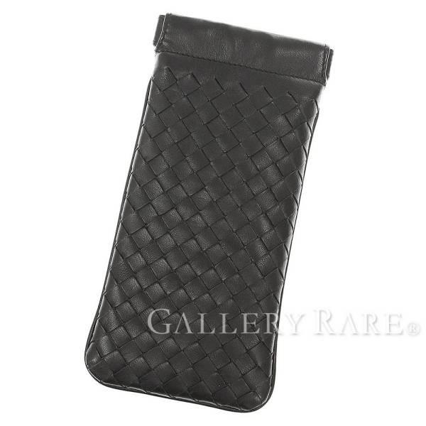 BOTTEGA VENETA ボッテガヴェネタ 眼鏡ケース ブラック イントレ BOTTEGA VENETA ボッテガヴェネタ 眼鏡ケース ブラック イントレ