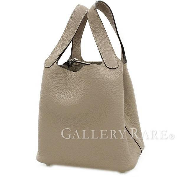 エルメスピコタンロックpm トゥルティエールグレーT刻印