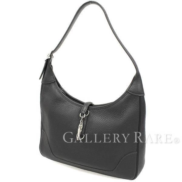 エルメス 予約販売品 ショルダーバッグ トリム 31 ダークグレー シルバー金具 Hermes F刻印 トリヨンクレマンス ワンショルダー
