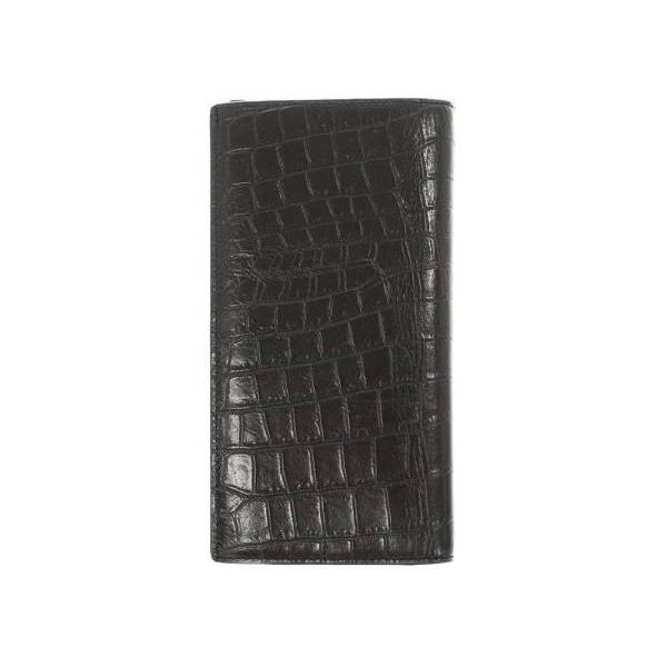 サンローランパリ 長財布 Id コンチネンタル ウォレット クロコ型押し 誕生日 お祝い メンズ 財布 Paris Laurent Ysl Saint
