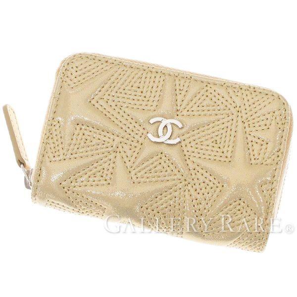 CHANEL シャネル コインケース スターエンボス ココマーク 星 CHANEL シャネル コインケース スターエンボス ココマーク 星