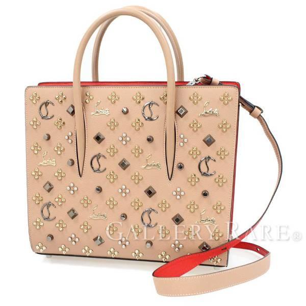 Christian Louboutin / クリスチャンルブタン ◆パロマミディアム 2WAYバッグ スタッズ レザー 【バッグ/バック/BAG/鞄/カバン】 ブランド【中古】 [0220541703] Christian Louboutin】クリスチャンルブタン『パロマ ミディアム 2WAY