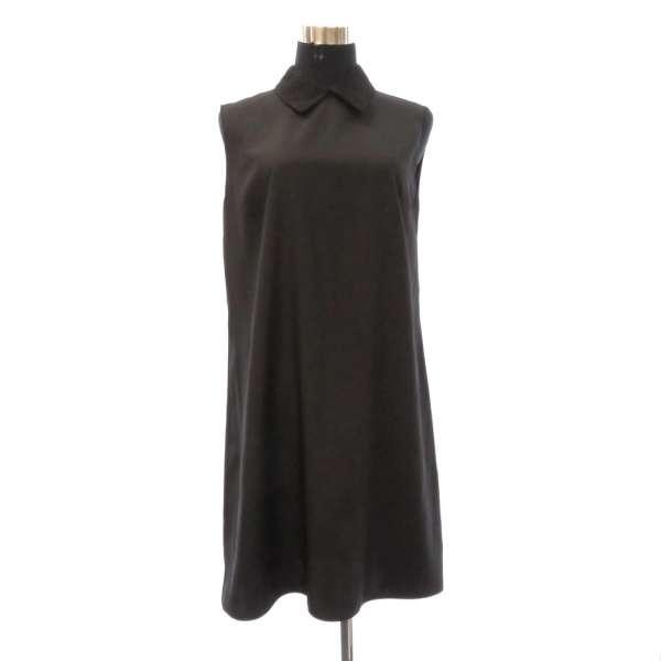 miu miu ミュウミュウ ワンピース ブラック ノースリーブ リボン miu miu ミュウミュウ ワンピース ブラック ノースリーブ リボン miu