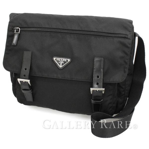 プラダ ショルダーバッグ 本物 メッセンジャーバッグ ナイロン Bt6671 メンズ Prada バッグ 三角ロゴ テスート