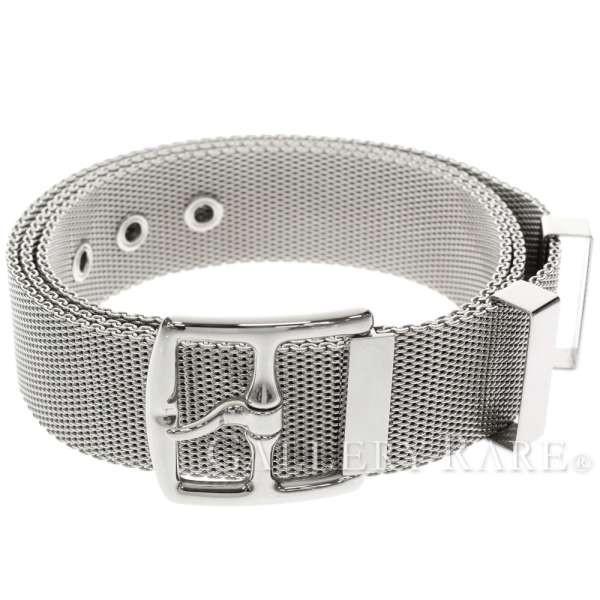 エルメス ベルト エトリヴィエール メッシュベルト シルバー金具 サイズ90cm Hermes メンズ Folkartgaleri Com