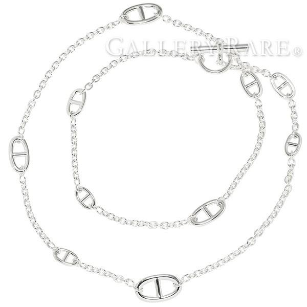 HERMES エルメス ネックレス ファランドール シェーヌダンクルモチーフ