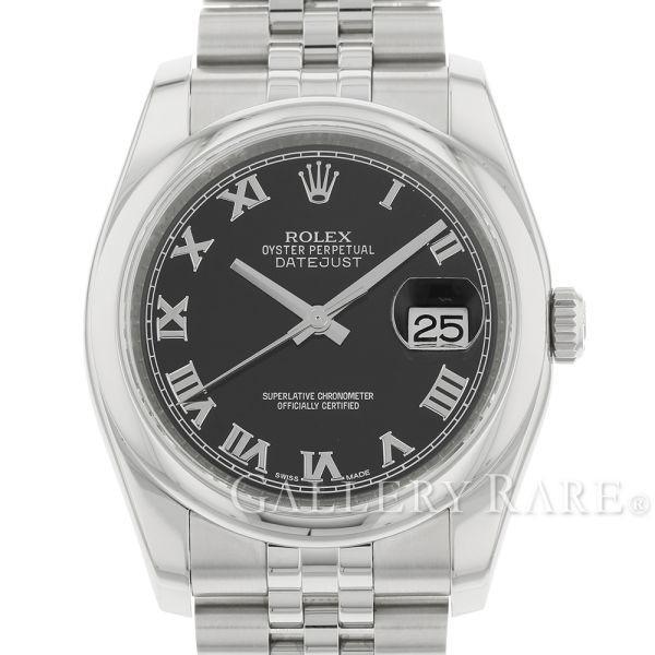 ROLEX（ロレックス） デイトジャスト36 黒文字盤 G番 116200 ROLEX