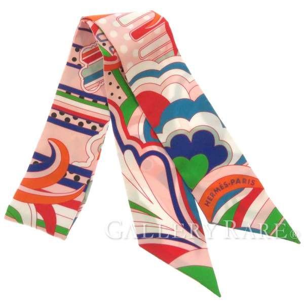 HERMES エルメス ツイリー 2019秋冬コレクションフォーブルレインボー