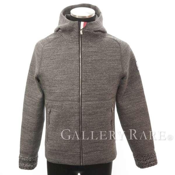 MONCLER モンクレール ガムブルー パーカー トリコロール フード MONCLER モンクレール ガムブルー パーカー トリコロール フード