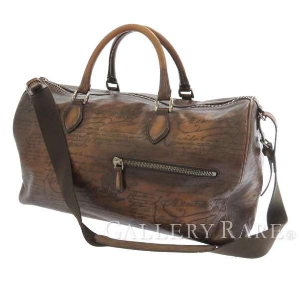 Berluti（ベルルッティ） ボストンバッグ ジュール オフ カリグラフィ