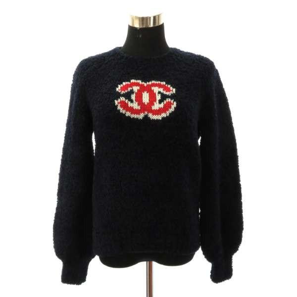 CHANEL シャネル セーター ココマーク プルオーバー レディース CHANEL シャネル セーター ココマーク プルオーバー レディース