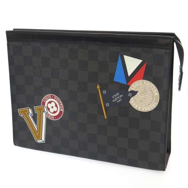 LOUIS VUITTON（ルイ・ヴィトン） クラッチバッグ ダミエ グラフィット