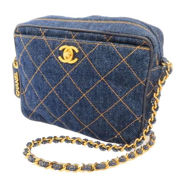 美品✦CHANEL デニム マトラッセ チェーンショルダーバッグ CHANEL（シャネル） チェーンショルダーバッグ デニム マトラッセ