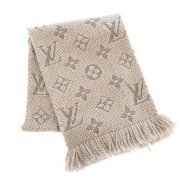 ルイヴィトン マフラー モノグラム エシャルプ・ロゴマニア グリペルル M74742 LOUIS VUITTON 安心保証