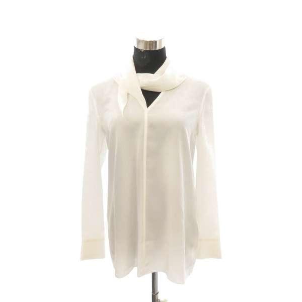 再入荷 予約販売 エルメス ブラウス シルク レディースサイズ34 安心保証 Hermes 長袖シャツ