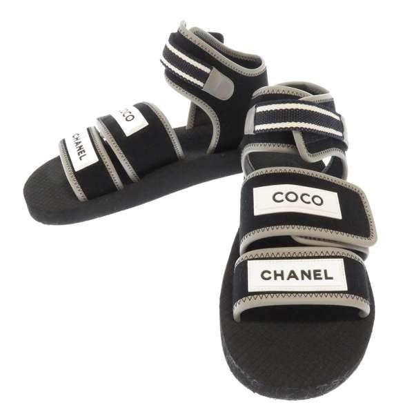 シャネル サンダル ココロゴ レディースサイズ38 Chanel 至上 G 靴