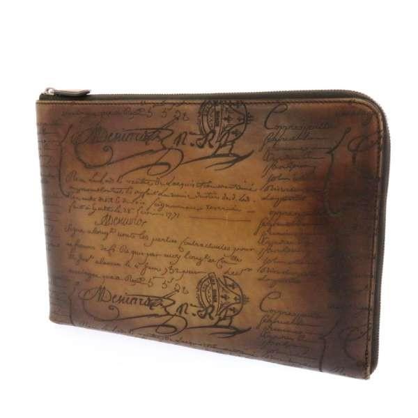 通信販売 ベルルッティ クラッチバッグ カリグラフィ ニノGM Berluti