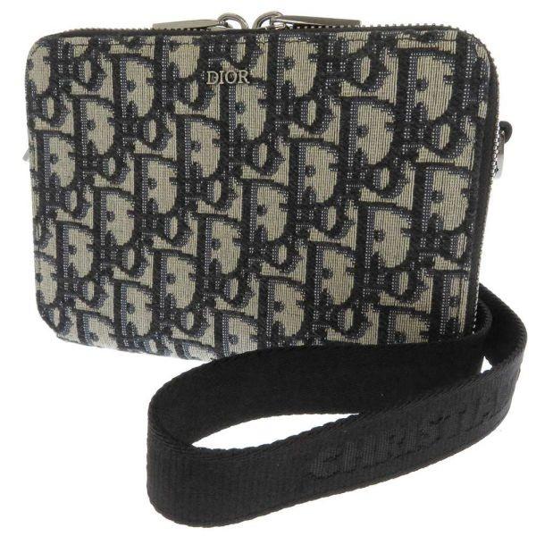 Christian Dior ショルダーバッグ アイボリー/ブラック Christian Dior(クリスチャンディオール) ランゴ22 ダイヤモンド