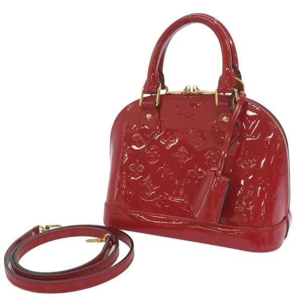 ルイヴィトン アルマbb モノグラム ハンドバッグ LOUIS VUITTON（ルイ・ヴィトン） ハンドバッグ モノグラム ヴェルニ
