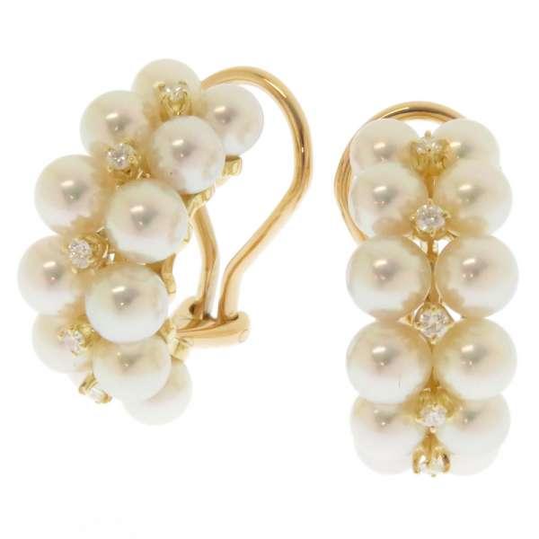 ミキモト イヤリング パール ダイヤモンド K18ygイエローゴールド Mikimoto ジュエリー アクセサリー 安心保証 Gallery Rare 通販 Yahoo ショッピング