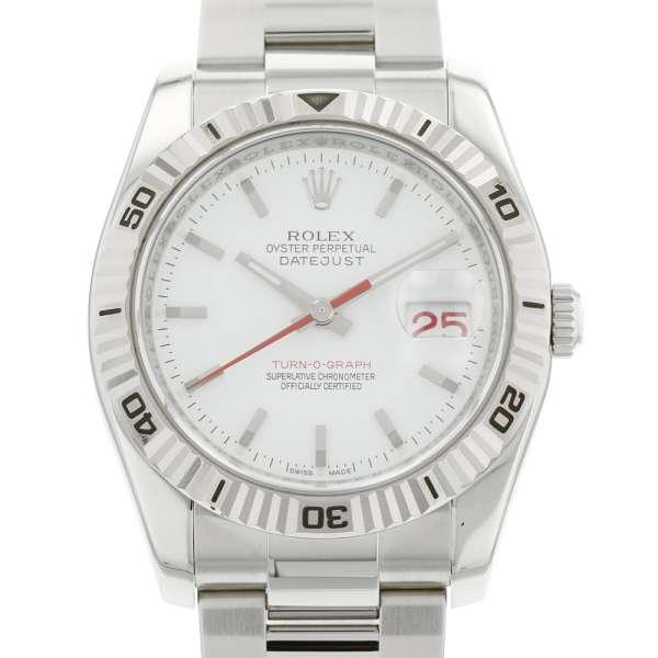 ROLEX（ロレックス） デイトジャスト ターノグラフ SS/K18WGホワイト