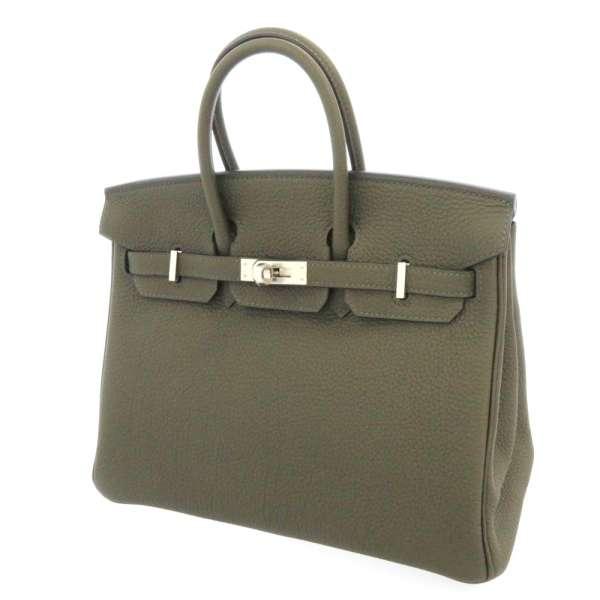 HERMES エルメス バーキン25 ヴェールマキ/シルバー金具 トゴ Y刻印 