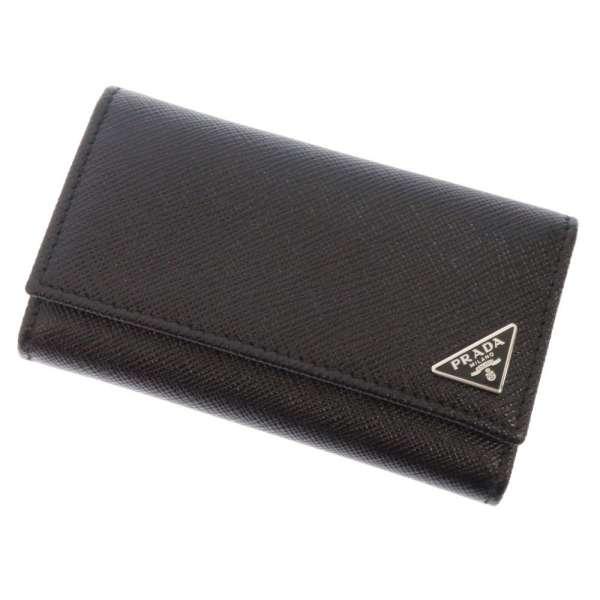 PRADA プラダ 6連キーケース サフィアーノ SAFFIANO TRIANG