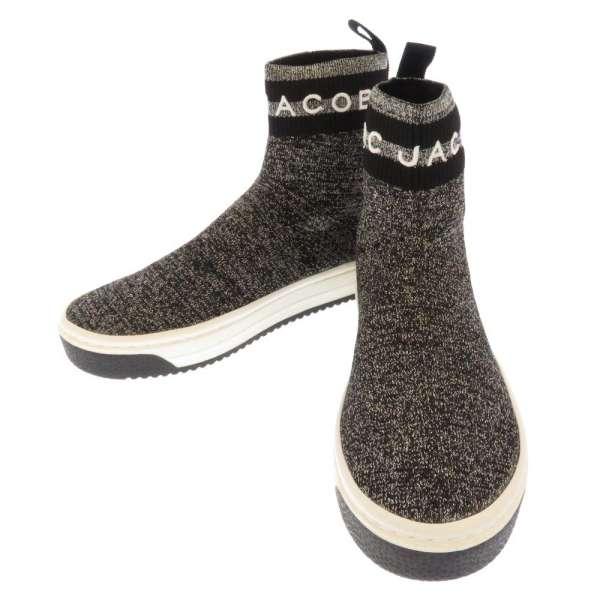 マークジェイコブス スニーカー ダーツ ソックススニーカー レディースサイズ37 Marc Jacobs 靴 黒 白 ラメ Gallery Rare 通販 Yahoo ショッピング