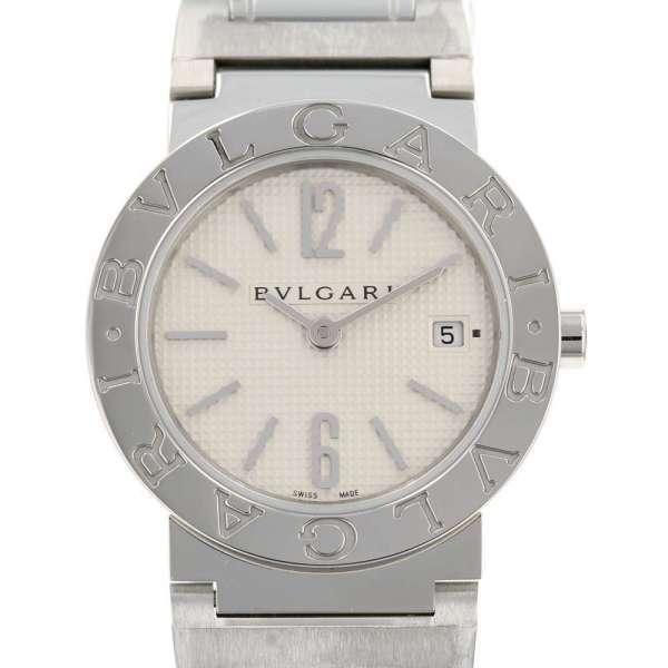 BVLGARI ブルガリ ブルガリブルガリ 白文字盤 BB26WSSD 腕時計  