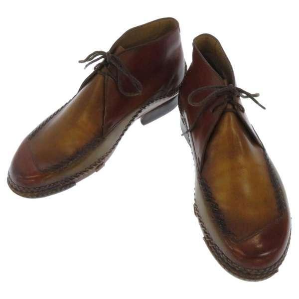ベルルッティ ブーツ インディオチャッカ メンズサイズ7 1 2 Berluti 靴 革靴 ブラウン 安心保証 Gallery Rare 通販 Yahoo ショッピング