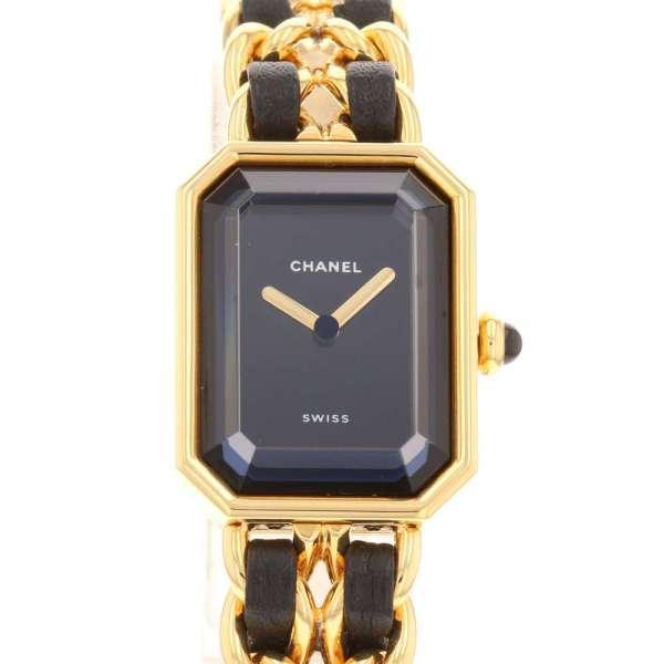 シャネル プルミエール L H0001 Chanel 腕時計 レディース 黒文字盤 クォーツ 安心保証 Gallery Rare 通販 Yahoo ショッピング