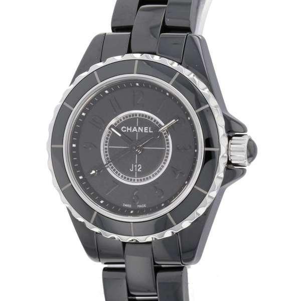 シャネル J12 インテンスブラック H4196 Chanel 腕時計 黒文字盤 クオーツ レディース 安心保証 安心保証 Gallery Rare 通販 Yahoo ショッピング