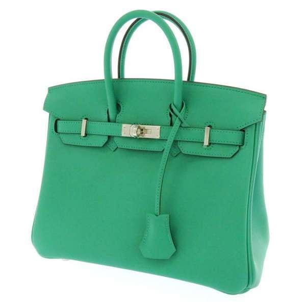 エルメス バーキン25 ミント シルバー金具 ヴォースイフト Y刻印 Hermes Birkin ハンドバッグ Gallery Rare 通販 Yahoo ショッピング