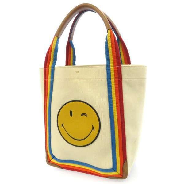 アニヤハインドマーチ トートバッグ ポント スマイル キャンバストート Anya Hindmarch バッグ レインボー 安心保証 Gallery Rare 通販 Yahoo ショッピング