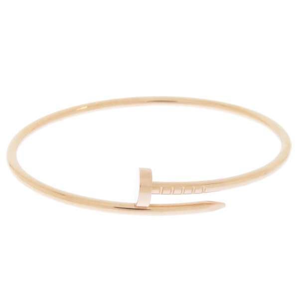 カルティエ ブレスレット ジュスト アン クル Sm サイズ16 K18pgピンクゴールド Cartier ジュエリー 安心保証 Gallery Rare 通販 Yahoo ショッピング