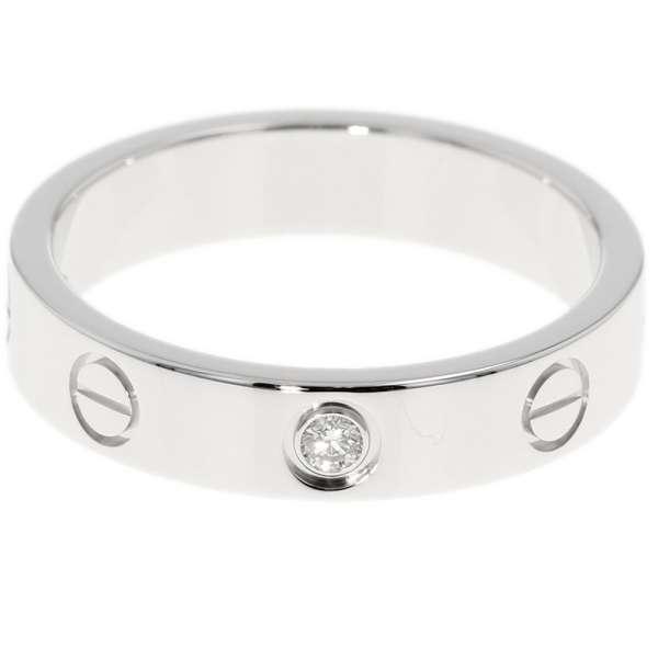 Cartier カルティエ リング ミニラブリング 1Pダイヤ ダイヤ 0.02ct  
