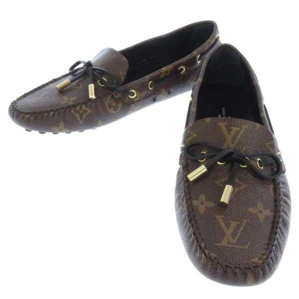 LOUIS VUITTON ルイヴィトン シューズ パテント・モノグラム グロリア 