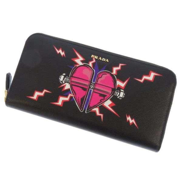 PRADA（プラダ） 長財布 サフィアーノ ラウンドファスナー 1ML506