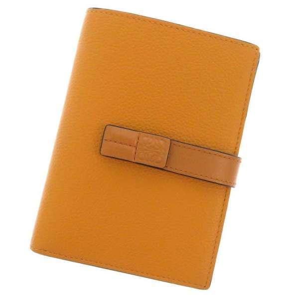 超美品 LOEWE 二つ折り財布 バーティカル ウォレット ミディアム LOEWE（ロエベ） 二つ折り財布 バーティカルウォレット ミディアム