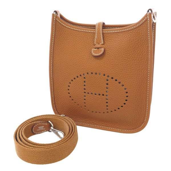 HERMES（エルメス） ショルダーバッグ エブリンTPM ゴールド/シルバー