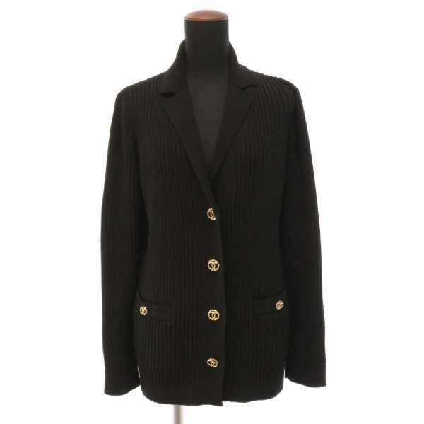 CHANEL（シャネル） カーディガン リブニット レディースサイズ36 