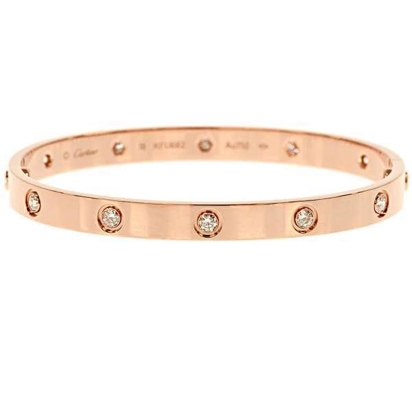 Cartier カルティエ ブレスレット ラブブレス フルダイヤ ダイヤモンド 