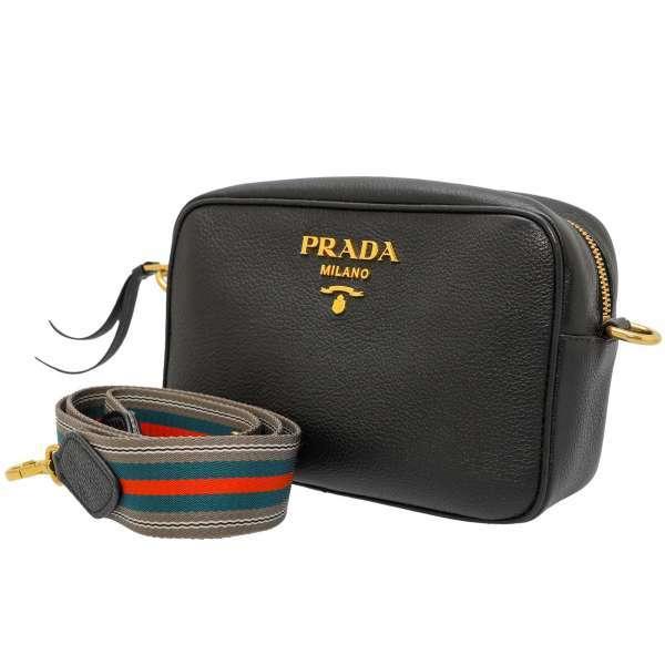 PRADA（プラダ） ショルダーバッグ VIT.DAINO ブラック 1BH093 PRADA