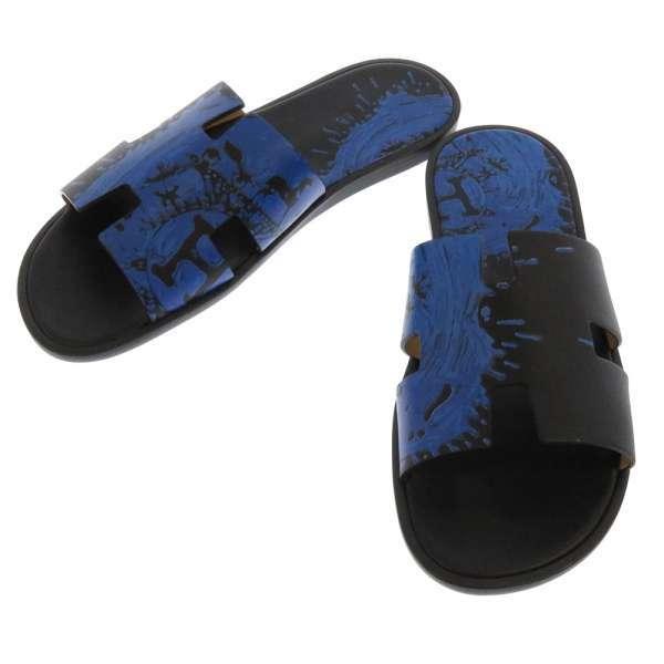 エルメス イズミール サイズ41 ブラック HERMES エルメス サンダル イズミール Ismir メンズサイズ41 靴