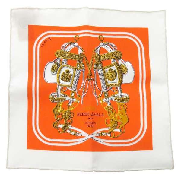 HERMES（エルメス） スカーフ カレ20 ナノ ブリッド・ドゥ・ガラ