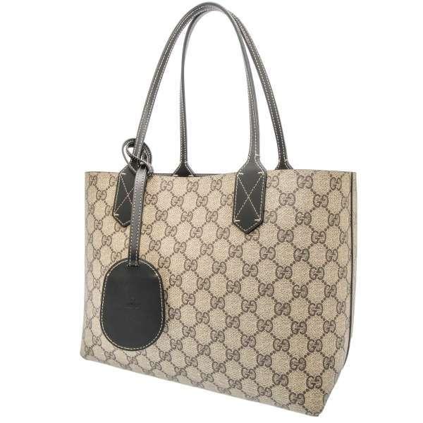 GUCCI グッチ 372613 GGスプリーム リバーシブルトートバッグ