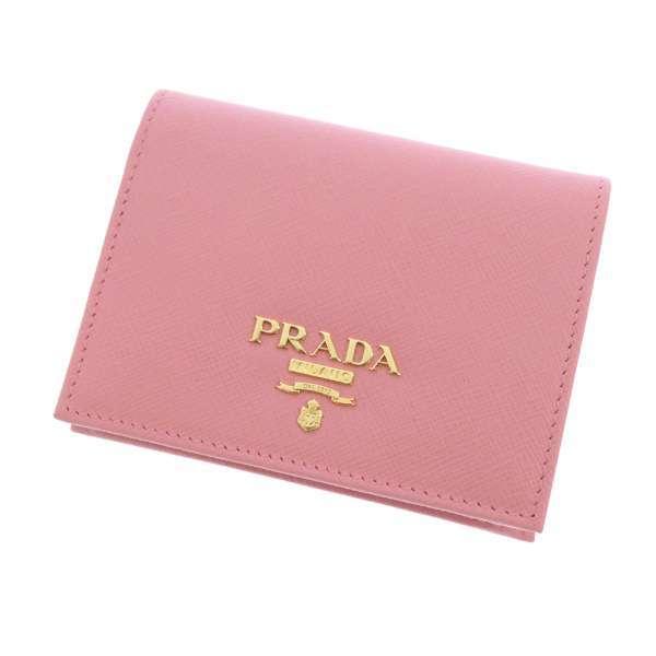 PRADA 二つ折り財布 SAFFIANO MULTIC サフィアーノ