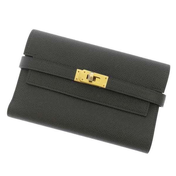 HERMES エルメス 財布 ケリーウォレット ミディアム ヴェール HERMES エルメス 財布 ケリーウォレット ミディアム ヴェール