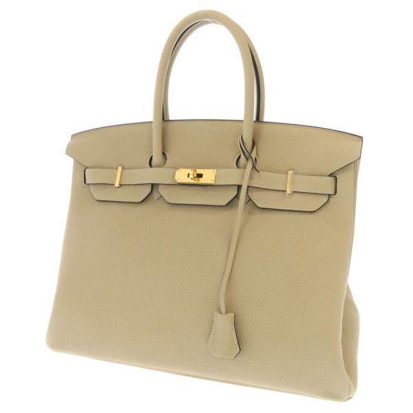 HERMES（エルメス） バーキン35 トレンチ/ゴールド金具 トゴ A刻印